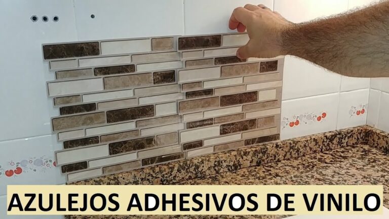 Dale un toque de estilo a tu cocina: Descubre cómo el vinilo adhesivo para azulejos puede transformar tu espacio