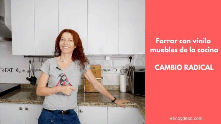 Descubre cómo transformar tu cocina con vinilo para muebles: Ideas y consejos