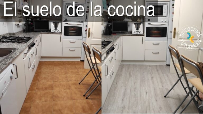 ¡Deslumbra tu cocina con estilo! Descubre los increíbles diseños de vinilo para suelo de cocina