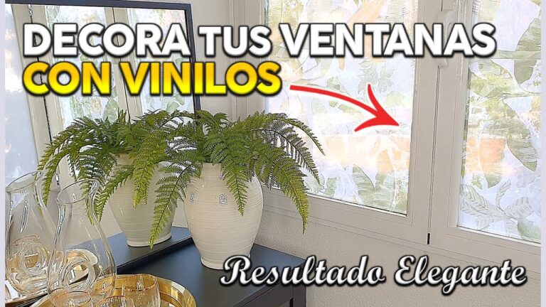 Descubre los mejores vinilos para cristales decorativos y convierte tu hogar en un espacio único