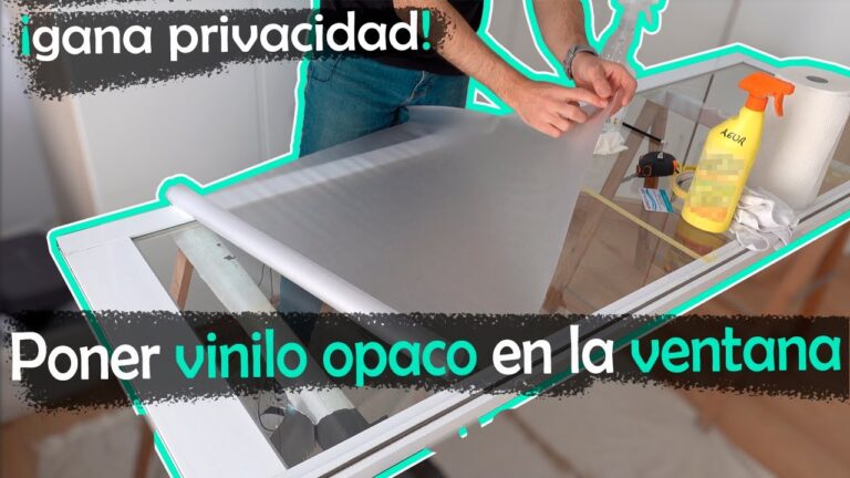 Descubre los mejores vinilos para cristales opaco: transforma tus espacios con estilo
