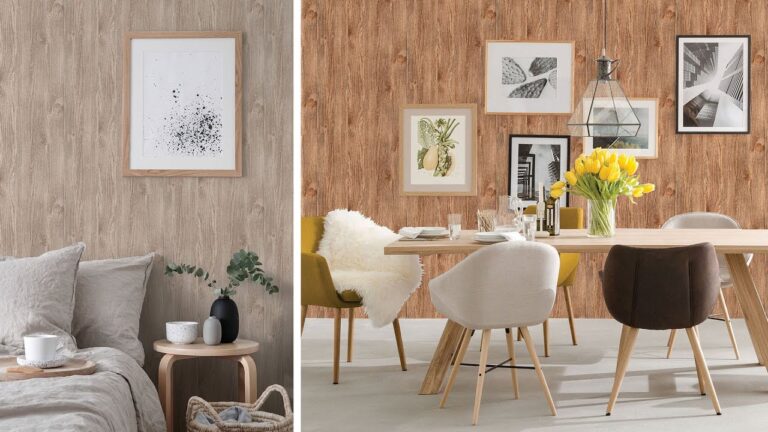 Papel Pintado Imitación Madera: Ideas y Consejos para Decorar tus Paredes